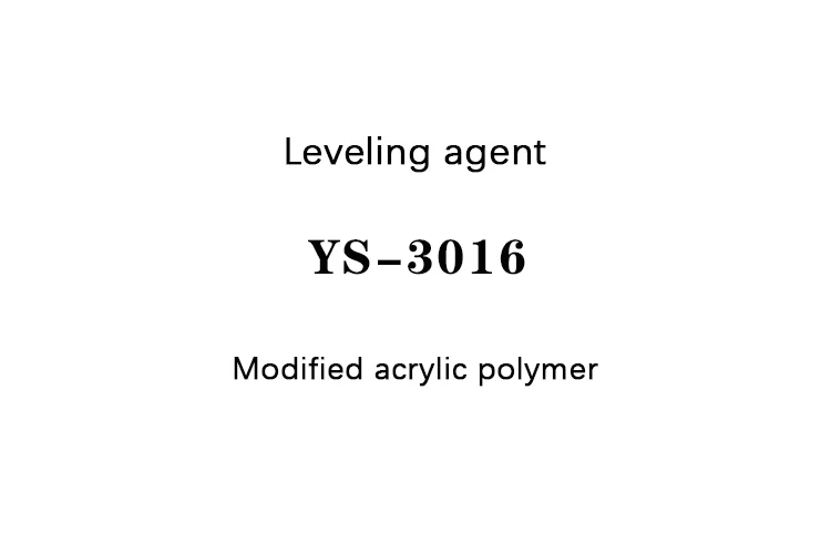 Modified acrylate leveling agent