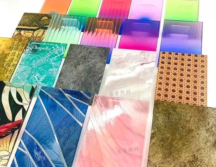 UV glass inks